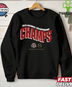 Ohio State Buckeyes 2025 College Football National Champions Classic Logo Locker Room Classic T Shirt