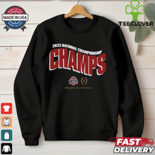 Ohio State Buckeyes 2025 College Football National Champions Classic Logo Locker Room Classic T Shirt
