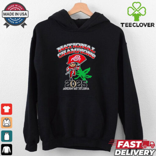 Ohio State Buckeyes 2025 National Champions mascot shirt