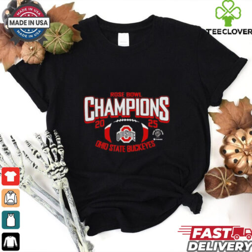 Ohio State Buckeyes 2025 Rose Bowl Game Champions shirt