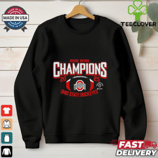 Ohio State Buckeyes 2025 Rose Bowl Game Champions shirt