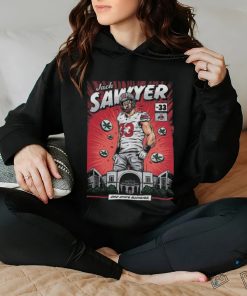 Ohio State Buckeyes #33 Jack Sawyer Nil Comic T hoodie, sweater, longsleeve, shirt v-neck, t-shirt