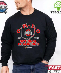 Ohio State Buckeyes 9x College Football Playoff 2024 National Champions shirt