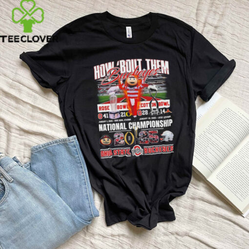 Ohio State Buckeyes Brutus Buckeye How ’bout Them National Championship 2025 shirt