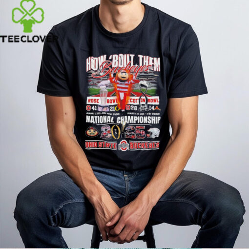 Ohio State Buckeyes Brutus Buckeye How ’bout Them National Championship 2025 shirt