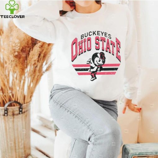 Ohio State Buckeyes Brutus Buckeye mascot retro hoodie, sweater, longsleeve, shirt v-neck, t-shirt