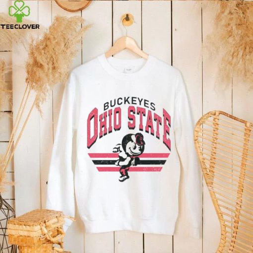 Ohio State Buckeyes Brutus Buckeye mascot retro hoodie, sweater, longsleeve, shirt v-neck, t-shirt