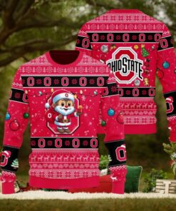 Ohio State Buckeyes Christmas Sweater1