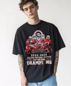 Ohio State Buckeyes College Football 2024 2025 Cotton Bowl Champions Hoodie T Shirt