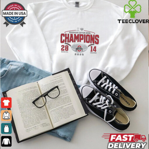 Ohio State Buckeyes College Football Playoff 2025 Cotton Bowl Champions Huddle Up Shirt