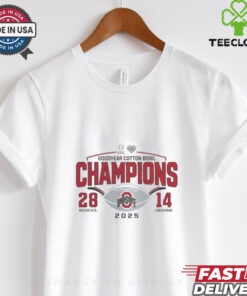 Ohio State Buckeyes College Football Playoff 2025 Cotton Bowl Champions Huddle Up Shirt