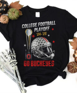 Ohio State Buckeyes College Football Playoff 2025 Go Buckeyes T Shirt