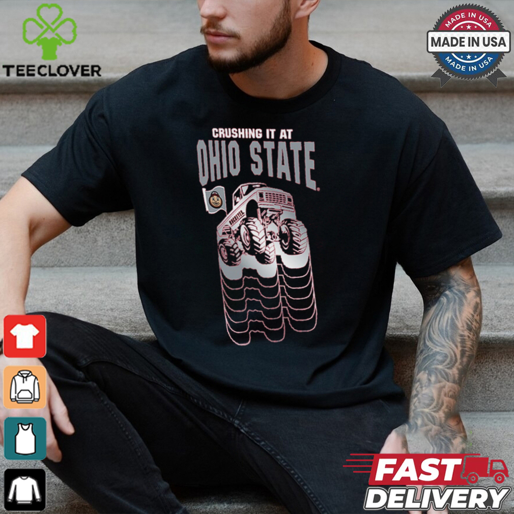Ohio State Buckeyes Colosseum Toddler Crushing It T Shirt Ohio State Buckeyes Colosseum Toddler Crushing It T Shirt