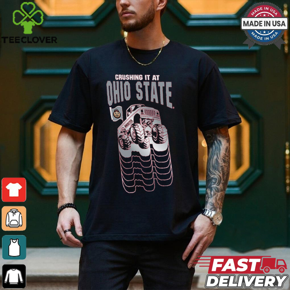Ohio State Buckeyes Colosseum Toddler Crushing It T Shirt Ohio State Buckeyes Colosseum Toddler Crushing It T Shirt