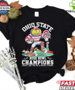 Ohio State Buckeyes Defeat Oregon Ducks Rose Bowl Champions 2025 Shirt