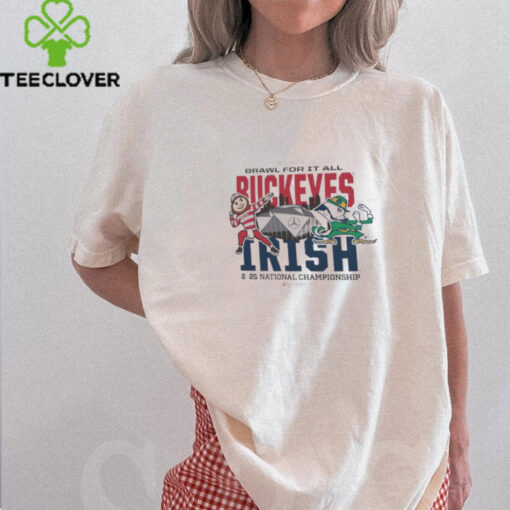 Ohio State Buckeyes Dueling Mascot T Shirt