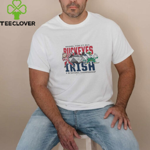 Ohio State Buckeyes Dueling Mascot T Shirt