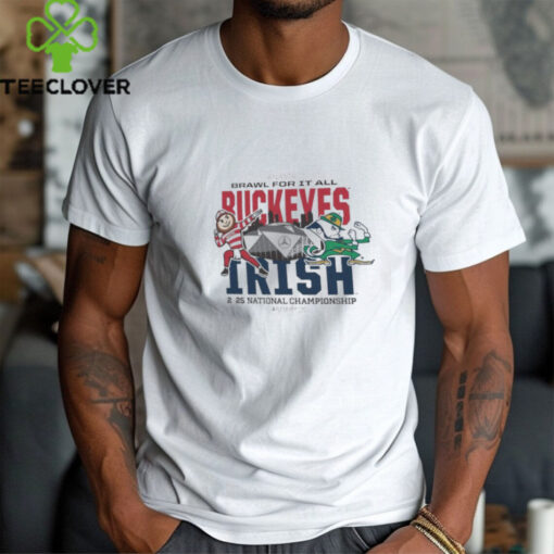 Ohio State Buckeyes Dueling Mascot T Shirt