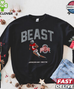 Ohio State Buckeyes Football Jeremiah Smith Beast t shirt