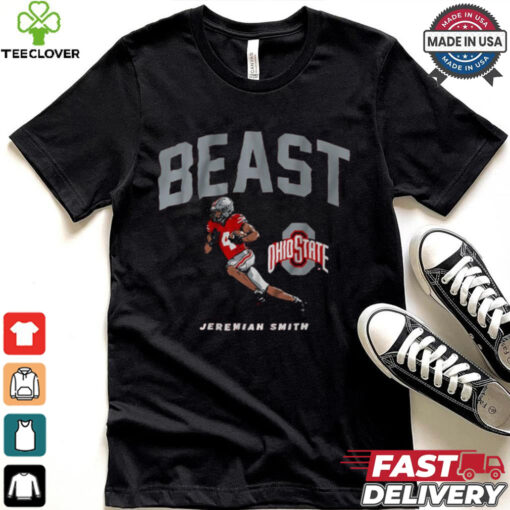 Ohio State Buckeyes Football Jeremiah Smith Beast t shirt