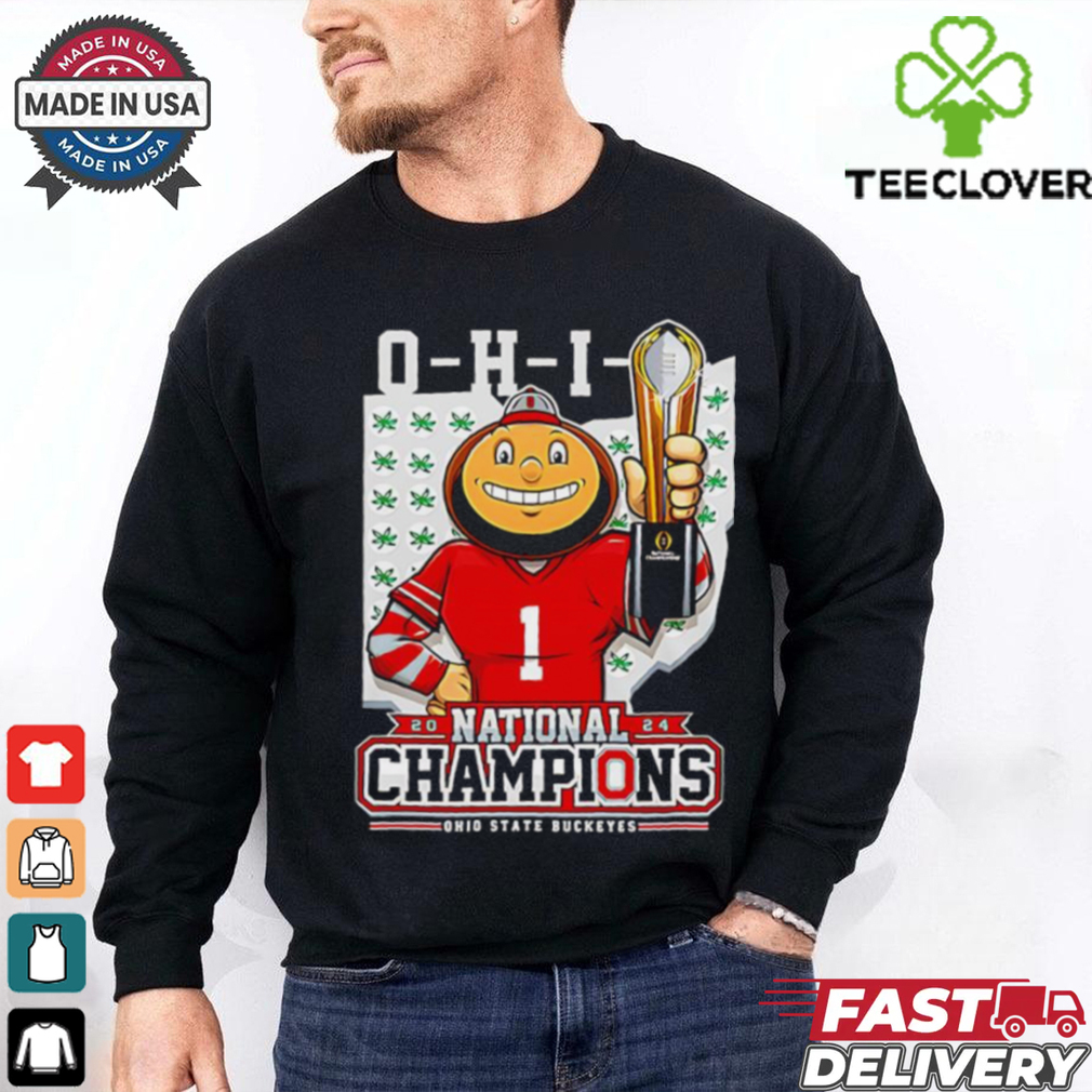 Ohio State Buckeyes Football NCAA National Champions 2024 mascot shirt Ohio State Buckeyes Football NCAA National Champions 2024 mascot shirt