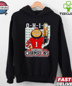 Ohio State Buckeyes Football NCAA National Champions 2024 mascot shirt