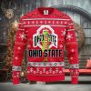 Ohio State Buckeyes 12 Grinch Xmas Day Christmas Ugly Sweater