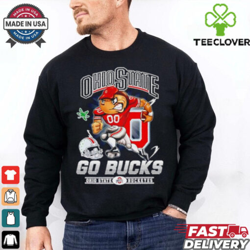 Ohio State Buckeyes Go Bucks mascot shirt