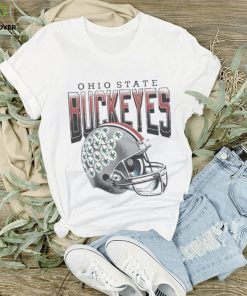 Ohio State Buckeyes Gradient Helmet Shirt