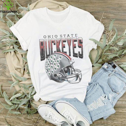 Ohio State Buckeyes Gradient Helmet Shirt