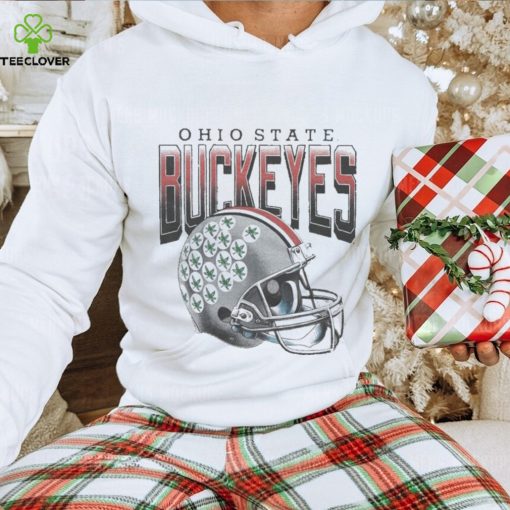 Ohio State Buckeyes Gradient Helmet Shirt