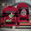 Oklahoma City Thunder Grinch Christmas Ugly Sweater