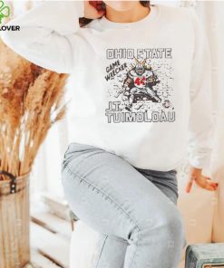 Ohio State Buckeyes J.T. Tuimoloau Game Wrecker shirt 1 Ohio State Buckeyes J.T. Tuimoloau Game Wrecker shirt