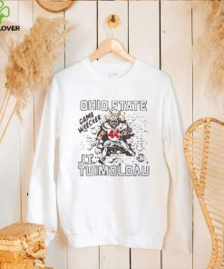 Ohio State Buckeyes J.T. Tuimoloau Game Wrecker shirt 2 Ohio State Buckeyes J.T. Tuimoloau Game Wrecker shirt