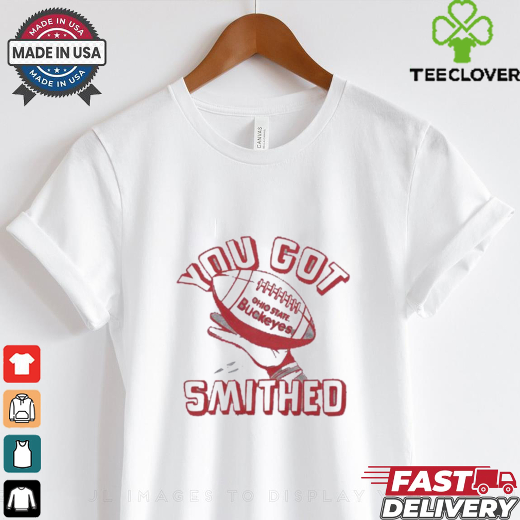 Ohio State Buckeyes Jeremiah Smith You Got Smithed Shirt Ohio State Buckeyes Jeremiah Smith You Got Smithed Shirt