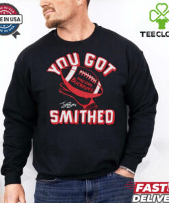 Ohio State Buckeyes Jeremiah Smith you got Smithed signature shirt