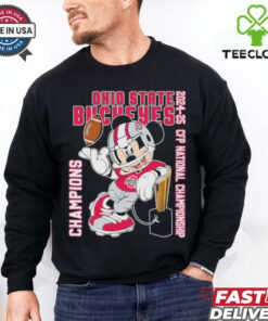 Ohio State Buckeyes Mickey Mouse 2024 2025 College Football Playoff National Champions T shirts