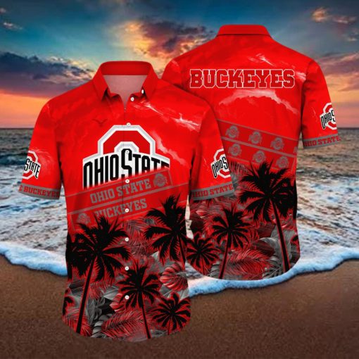 Ohio State Buckeyes NCAA Hawaiian Shirt Seafront Aloha Shirt