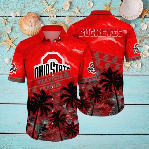 Ohio State Buckeyes NCAA Hawaiian Shirt Seafront Aloha Shirt