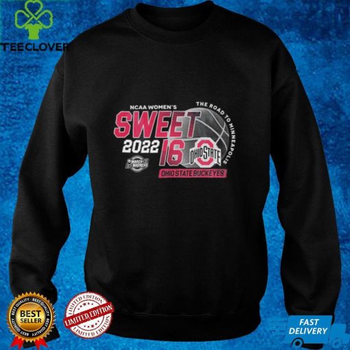 Ohio State Buckeyes NCAA Women's Basketball Sweet 16 Graphic Unisex T Shirt