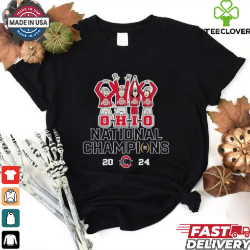 Ohio State Buckeyes National Champions 2024 hand sign shirt