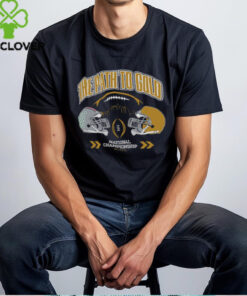 The **Ohio State Buckeyes Path to Gold T-Shirt** symbolizes the journey of the Ohio State football team as they strive for greatness and aim for the ultimate prize. Featuring a bold design, this shirt is perfect for fans who want to show their support as the Buckeyes pursue victory and championship gold.