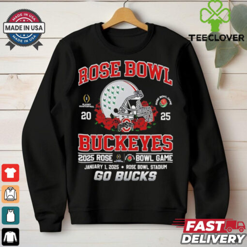 Ohio State Buckeyes Rose Bowl Game 2025 Go Bucks shirt