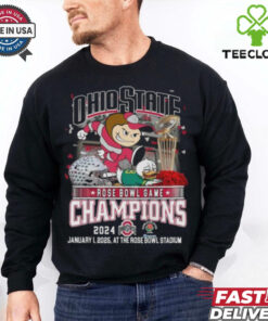 Ohio State Buckeyes Rose Bowl Game Champions 2024 Fan Pride T Shirt Fan Favorite