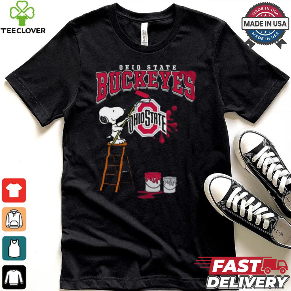 Ohio State Buckeyes Snoopy Painting Shirt Ohio State Buckeyes Snoopy Painting Shirt