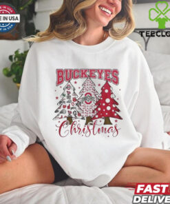 Ohio State Buckeyes Spirit Go Buckeyes Christmas 2024 Shirt 2 Ohio State Buckeyes Spirit Go Buckeyes Christmas 2024 Shirt