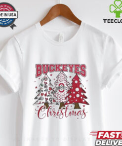 Ohio State Buckeyes Spirit Go Buckeyes Christmas 2024 Shirt 3 Ohio State Buckeyes Spirit Go Buckeyes Christmas 2024 Shirt