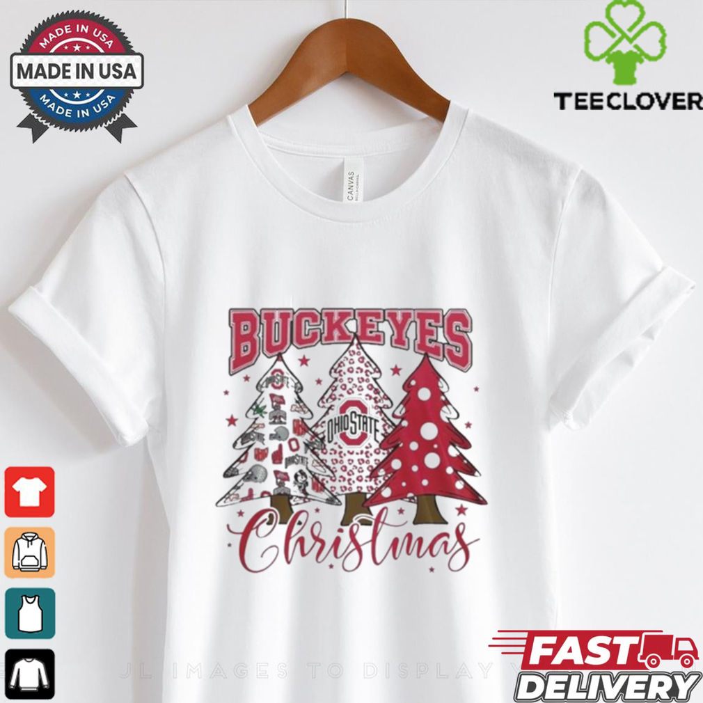 Ohio State Buckeyes Spirit Go Buckeyes Christmas 2024 Shirt Ohio State Buckeyes Spirit Go Buckeyes Christmas 2024 Shirt