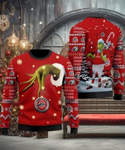 Ohio State Buckeyes Team GrinchUgly Christmas Sweater Cute Christmas Gift
