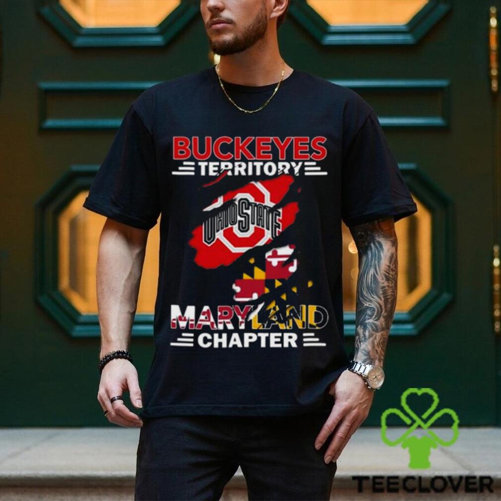 Ohio State Buckeyes Territory Maryland Chapter Shirt Ohio State Buckeyes Territory Maryland Chapter Shirt